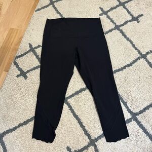 Lululemon black leggings size 12